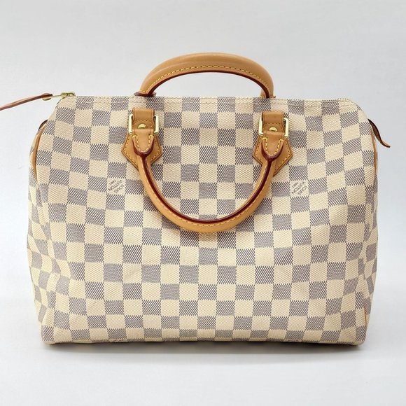 Louis Vuitton Speedy 30 Damier Azur Canvas Tote | Mint Condition - Picture 4 of 11